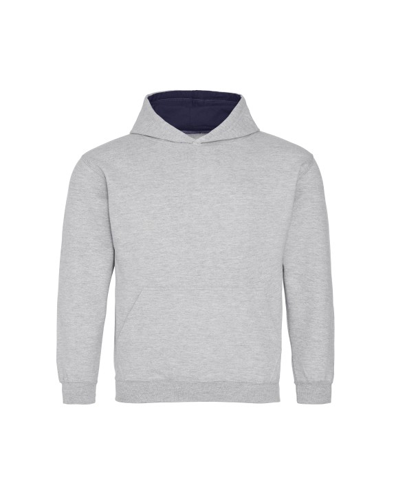 Sweat-shirt personnalisable AWDIS KIDS VARSITY HOODIE