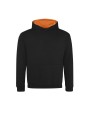 Sweat-shirt personnalisable AWDIS KIDS VARSITY HOODIE
