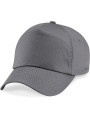 BEECHFIELD Casquette originale 5 panneaux gris graphite personnalisable