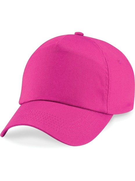 BEECHFIELD Casquette originale 5 panneaux FUCHSIA personnalisable