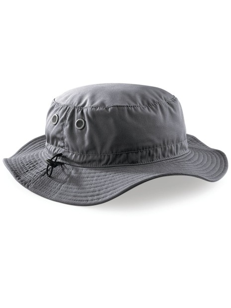 BEECHFIELD CARGO BUCKET HAT gris graphite personnalisable