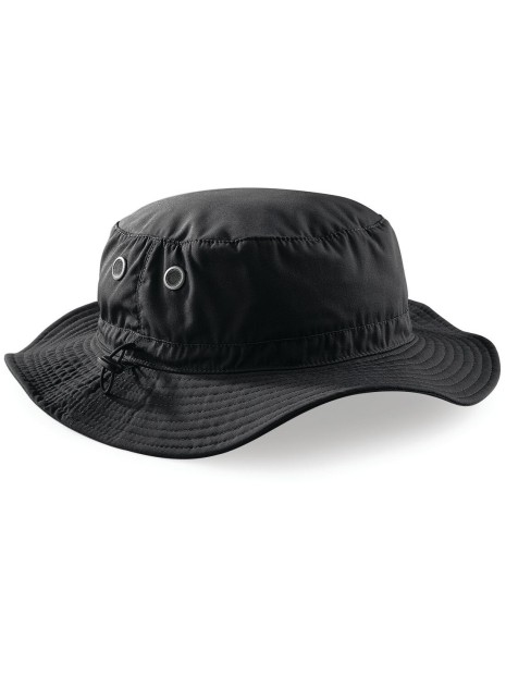 BEECHFIELD CARGO BUCKET HAT noir personnalisable