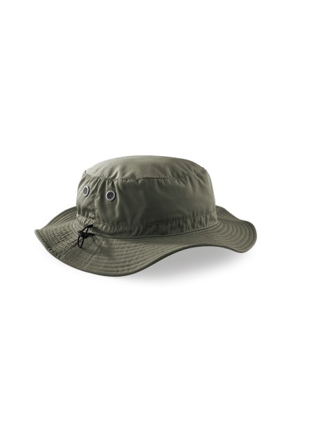 BEECHFIELD CARGO BUCKET HAT vert olive personnalisable