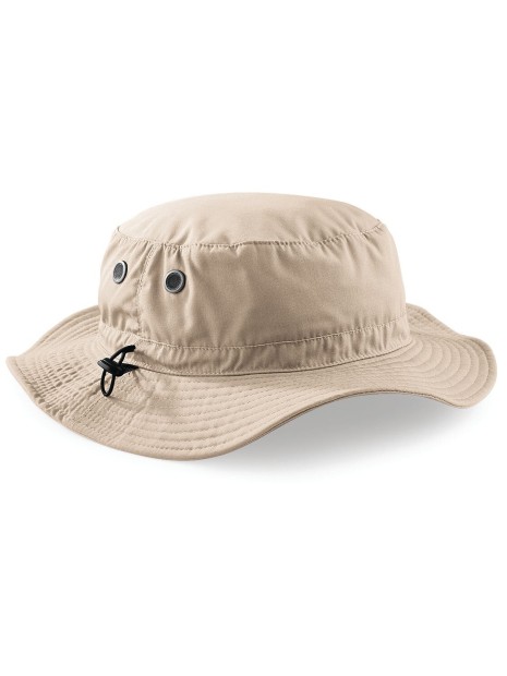 BEECHFIELD CARGO BUCKET HAT stone personnalisable