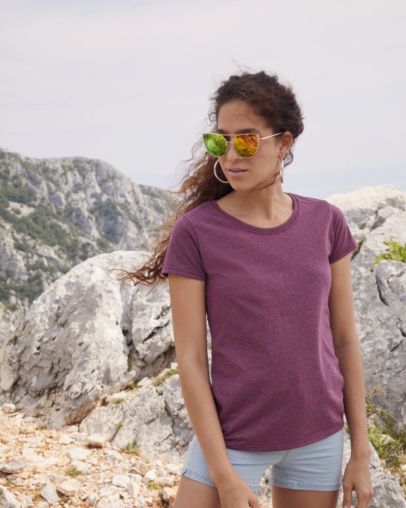 FOL Lady-fit Valueweight T (61-372-0) T-Shirt personalisierbar