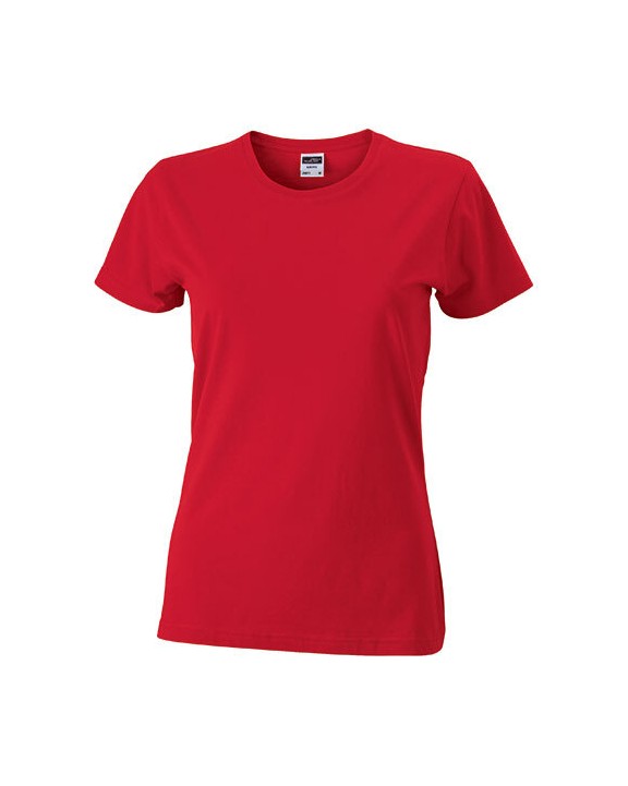 JAMES & NICHOLSON Ladies' Slim Fit-T T-Shirt personalisierbar