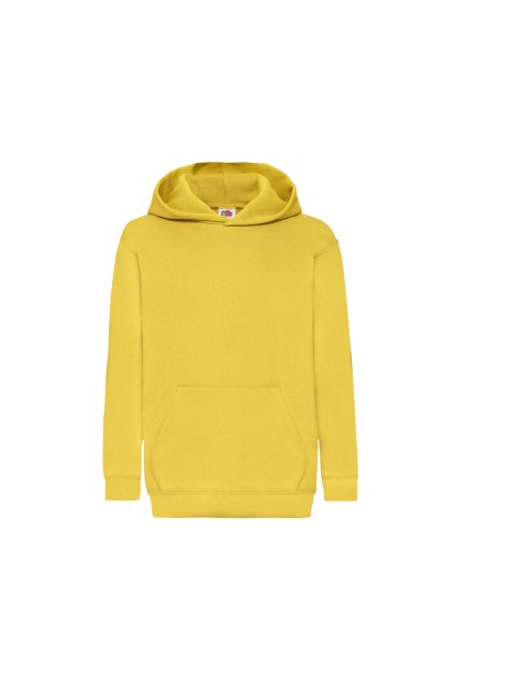 FOL Sweat-shirt enfant capuche Classic (62-043-0) jaune tournesol personnalisable