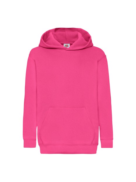 FOL Sweat-shirt enfant capuche Classic (62-043-0) FUCHSIA personnalisable