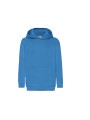 FOL Sweat-shirt enfant capuche Classic (62-043-0) bleu azur personnalisable