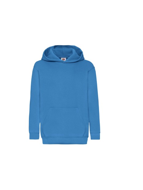 FOL Sweat-shirt enfant capuche Classic (62-043-0) bleu azur personnalisable