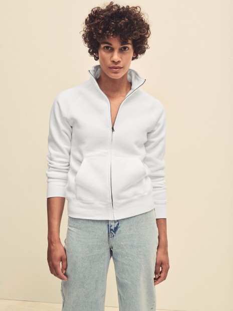 Sweat-shirts à personnaliser FOL Veste femme molleton zippée Premium (62-116-0) 