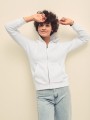 Sweat-shirts à personnaliser FOL Veste femme molleton zippée Premium (62-116-0) 