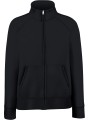FOL Veste femme molleton zippée Premium (62-116-0) noir personnalisable