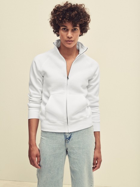 Sweat-shirts à personnaliser FOL Veste femme molleton zippée Premium (62-116-0) 