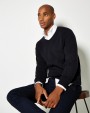 KUSTOM KIT Classic Fit Arundel V Neck Sweater Pullover personalisierbar