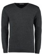 KUSTOM KIT Classic Fit Arundel V Neck Sweater Pullover personalisierbar