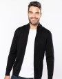 KARIBAN Herren Cardigan Pullover personalisierbar