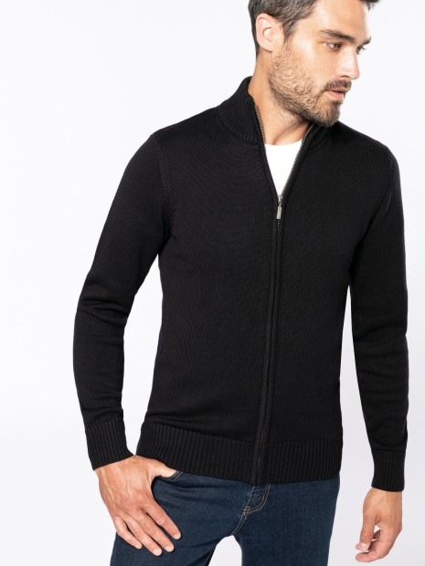 Pulls à personnaliser KARIBAN Cardigan zippé 