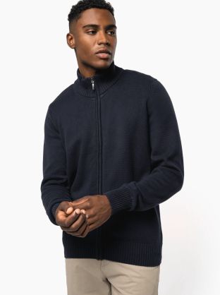 Cardigan zippé