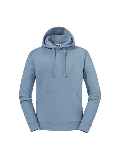 RUSSELL Sweat-shirt capuche Authentic homme mineral blue personnalisable