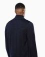 KARIBAN Herren Cardigan mit Reißverschluss Pullover personalisierbar