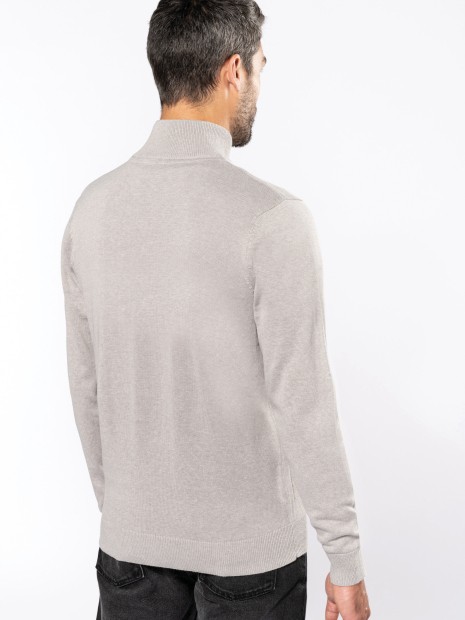 Pulls à personnaliser KARIBAN Cardigan zippé homme 