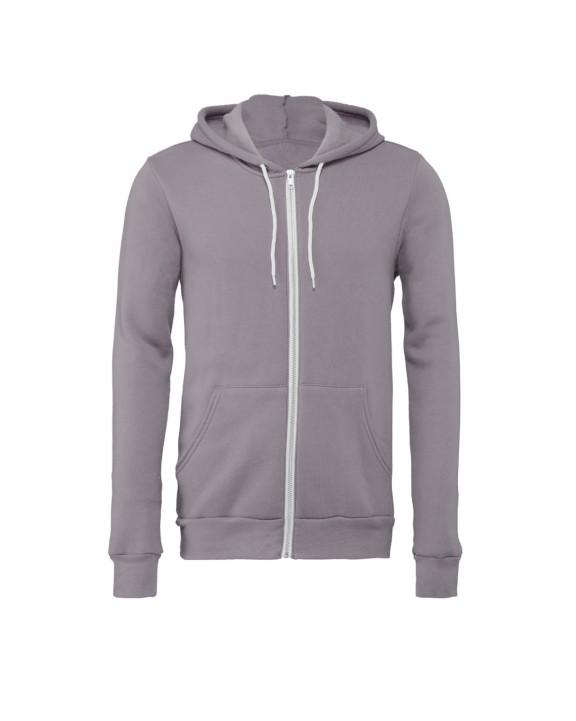 Sweat-shirt personnalisable BELLA-CANVAS UNISEX FLEECE FULL-ZIP HOODIE
