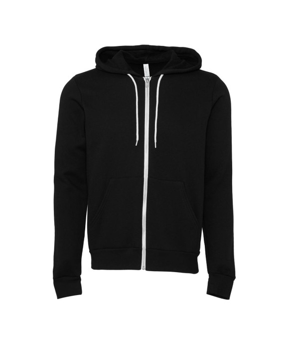 Sweater BELLA-CANVAS UNISEX FLEECE FULL-ZIP HOODIE voor bedrukking &amp; borduring