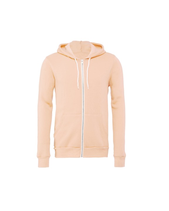 Sweat-shirt personnalisable BELLA-CANVAS UNISEX FLEECE FULL-ZIP HOODIE