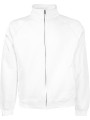 FOL Veste homme molleton zippée Classic (62-230-0) blanc personnalisable