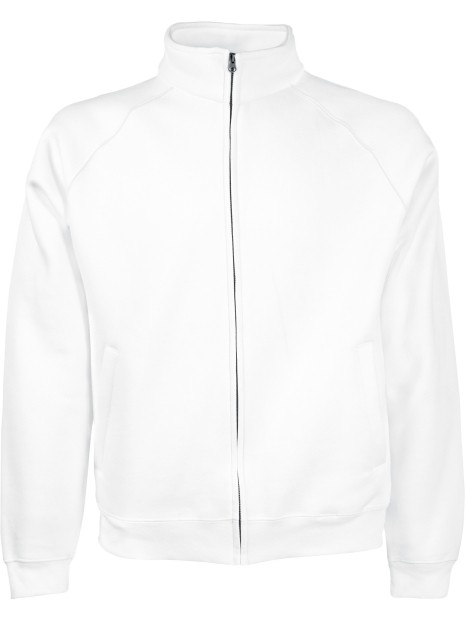 FOL Veste homme molleton zippée Classic (62-230-0) blanc personnalisable