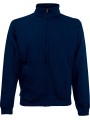 FOL Veste homme molleton zippée Classic (62-230-0) bleu marine profond personnalisable