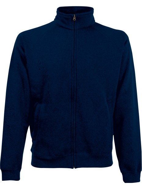 FOL Veste homme molleton zippée Classic (62-230-0) bleu marine profond personnalisable