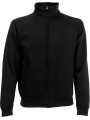 FOL Veste homme molleton zippée Classic (62-230-0) noir personnalisable
