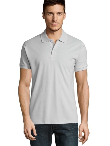 Polos à personnaliser SOL'S Perfect Men bleu cremeux