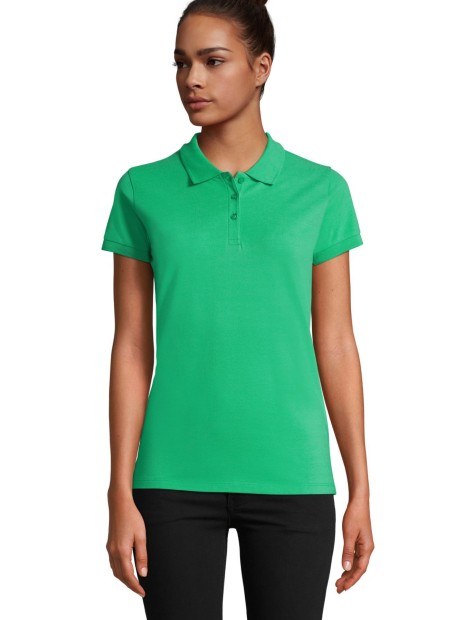 Polos à personnaliser SOL'S Perfect Women vert printemps