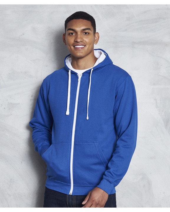 Sweater AWDIS VARSITY ZOODIE voor bedrukking &amp; borduring