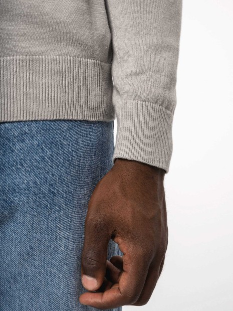 Pulls à personnaliser KARIBAN Pull 1/4 zip homme 