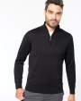 Pull personnalisable KARIBAN Pull 1/4 zip homme