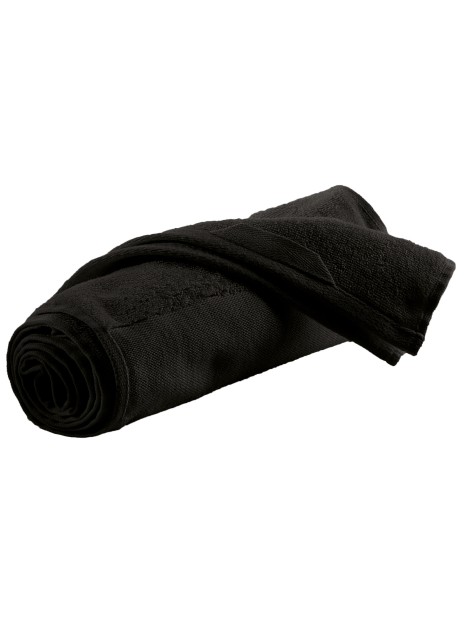 KARIBAN Serviette de sport noir personnalisable