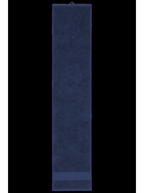 KARIBAN Serviette de sport bleu marine personnalisable