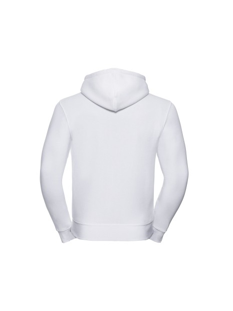 RUSSELL Sweat-shirt zippé capuche Authentic homme blanc personnalisable