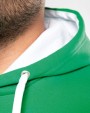 Sweater KARIBAN Sweater met contrasterende capuchon voor bedrukking &amp; borduring