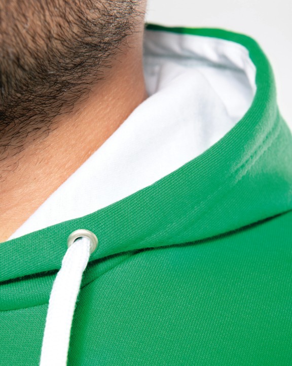 Sweater KARIBAN Sweater met contrasterende capuchon voor bedrukking &amp; borduring