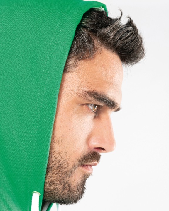 Sweat-shirt personnalisable KARIBAN Sweat-shirt capuche contrastée homme