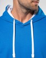 Sweat-shirt personnalisable KARIBAN Sweat-shirt capuche contrastée homme