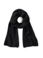 BEECHFIELD METRO KNITTED SCARF noir personnalisable