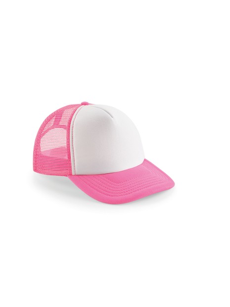 BEECHFIELD Casquette américaine Vintage fluorescent pink/white personnalisable