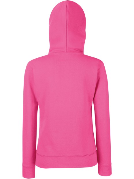FOL Sweat-shirt femme zippé capuche Premium (62-118-0) FUCHSIA personnalisable
