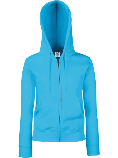 FOL Sweat-shirt femme zippé capuche Premium (62-118-0)  personnalisable